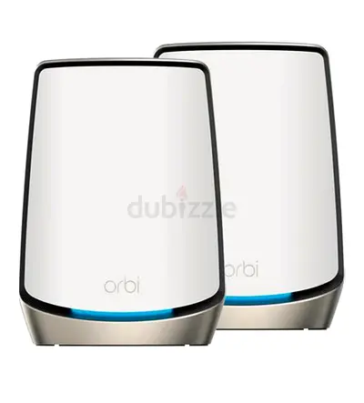 NETGEAR Orbi Tri-Band WiFi 6 Mesh System (RBK862S) – Router with 1 Satellite Extender,