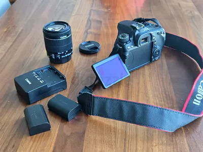Canon EOS 70D Camera Kit – Low Shutter Count – Very Good Condition