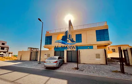 Brand New 5BHK Luxury Villa for Rent in Al Hoshi | Spacious 6500 Sq Ft Home with 7 Washrooms, Maid Room, Modern Finishes, Bright Interiors,