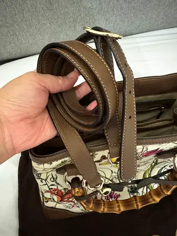 Sale!!!! Gucci Vintage - Diana Flora Limited Edition with bamboo handles (was 3k)