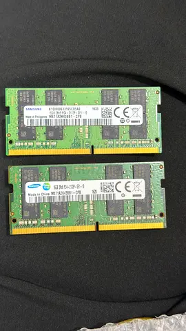Pair of Samsung 16GB DDR4 SODIMM Laptop RAM (2 x 16GB)