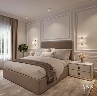 Elegant Biege color*160*200* king size Bed Available