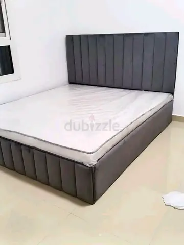 Queen size bed with medical mattress