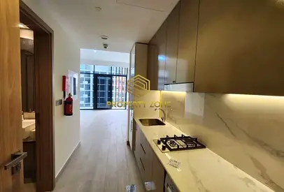 Semi Furnished Studio Apartment for Rent in Azizi Riviera | Partial Boulevard & Lagoon View