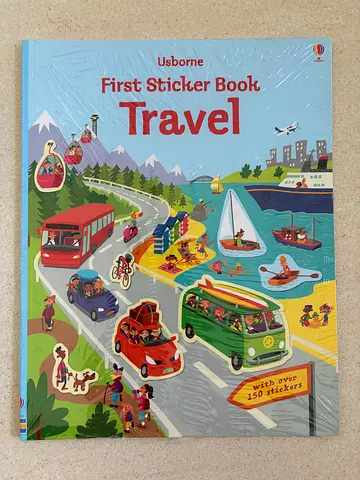 Usborne First Sticker Book Travel BRAND NEW