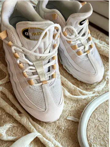 White Nike Air Max Sneakers - Used, Good Condition, Size 42