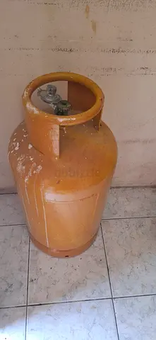 Yellow Gas Cylinder