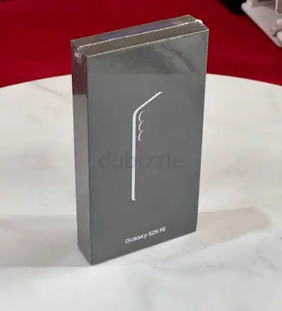 Samsung s25 Fe 8Gb 256 Gb brand new box pack white colour pin packed middle east version