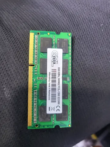 8GB DDR3L 1600MHz SODIMM Laptop RAM (Goodram)