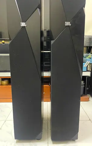 2PC JBL STUDIO 190 FLOOR STAND SPEAKERS