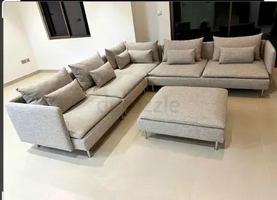 Ikea Sodhremn Corner Sofa Beige Excellent Condition like new Condition