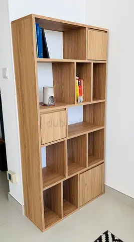Modern Wooden Bookshelf