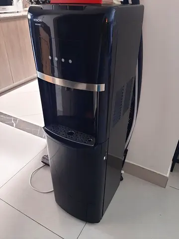 Standing Water Dispenser / Cooler - Black, Good Condition