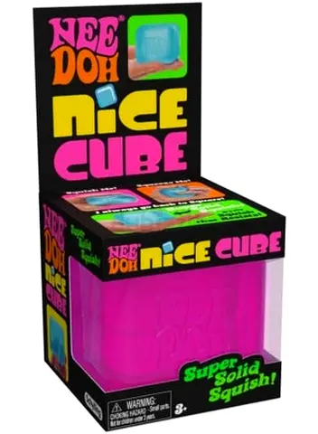 NeeDoh Nice Cube Sensory Squishy Toy – Anti Stress Fidget | Relaxing Squeeze Cube | Kids  Adults