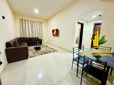 Luxury one-bedroom apartment, fully furnished with brand new, high-end furniture in a prime location. Includes all bills, internet, and maintenance.