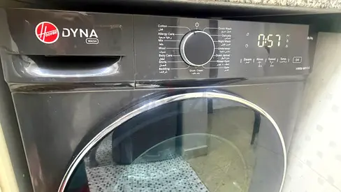 WASHING MACHINE - 8KG - HOOVER -1.5 YEAR OLD-FIRST HANDED WITH BILL