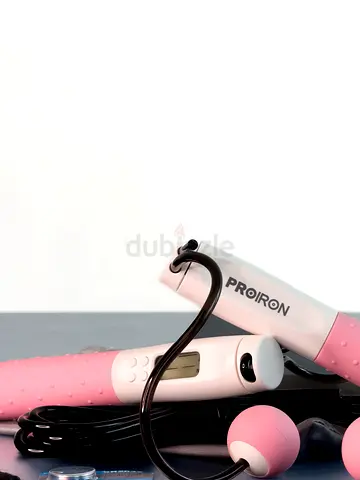 Skipping Rope, Digital Jump Rope Adjustable Weights/Length Cordless Jumping Rope