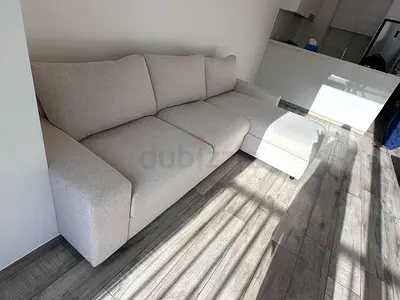Ikea vimle L shape sofa bed Beige Excellent Condition
