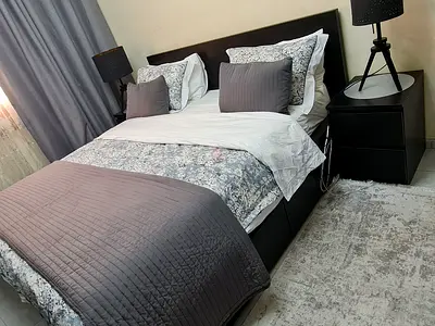 IKEA Bed set with storage 7pcs. like new