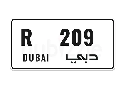 Special number R 209