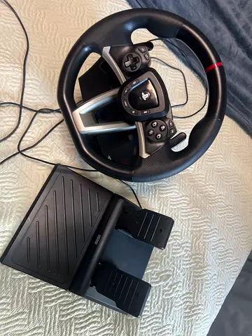 Racing Wheel and Pedals Controller for PlayStation