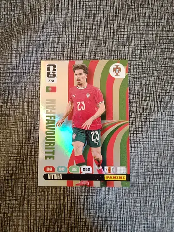 Panini UEFA Euro Vitinha #370 Portugal Football Trading Card