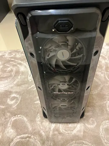 Segotep PC Case 4 RGB fans built in USB3.0 output 7 brackets