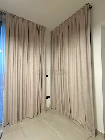 3 Sets Floor-to-Ceiling Curtains