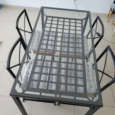 Glass Dinning Table