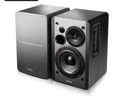 Edifier R1280DB Powered Bluetooth Bookshelf Speakers - Optical Input - Wireless Studio Monitors - 4