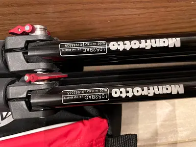 Manfrotto Tripod Legs + Background Stand Set - Good Condition