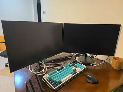 Dual monitor setup (two 24 monitors) - used