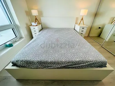 IKEA Bed and mattres /queen size