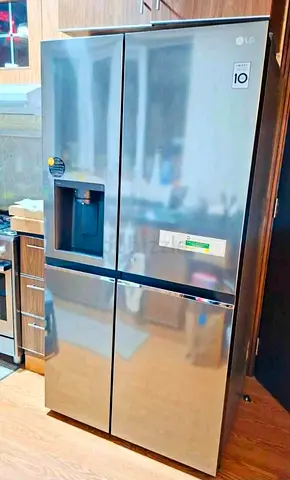 Free Delivery- LG Side-by-Side Fridge and Freezer With Ice Maker Water Dispenser 90cm