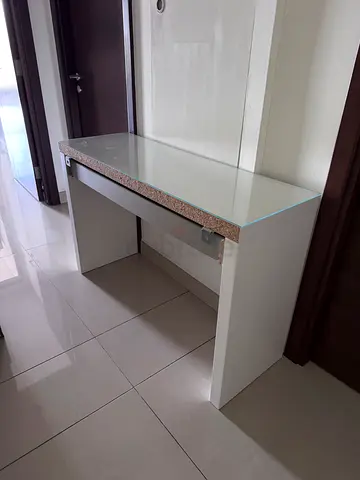 Three White cabinets