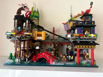 City markets non official Lego ninjago