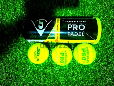 3 Padel Balls Dunlop
