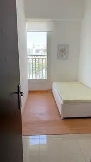A cozy room with partition with window for rent in jvc-ladies only