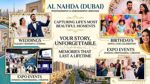📸 Looking for Professional Photography  Videography in Al Nahda, Dubai?