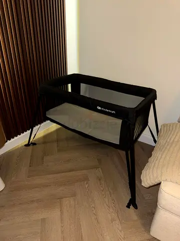 Kinderkraft Portable Playpen / Travel Cot - Black