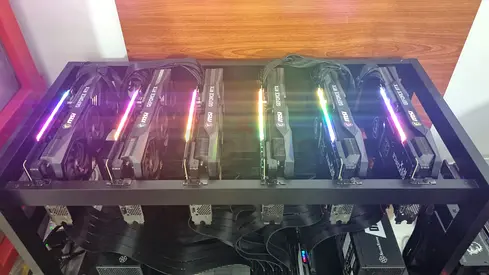 AI / Deep Learning Beast Workstation – 6× RTX 3090, 144GB Total VRAM, Threadripper PRO Power