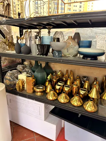 Collection of Decorative Vases and Home Decor Accents. Clarence sale. Ideal for flower shop.