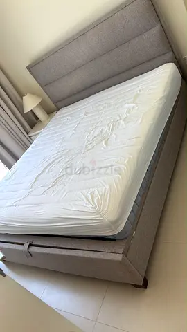 Bed and mattress