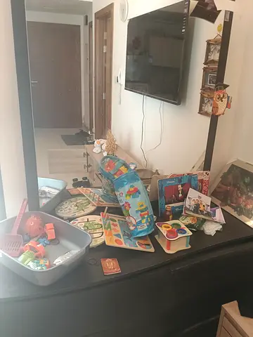 Bundle of mixed baby activity and learning toys — used, good condition