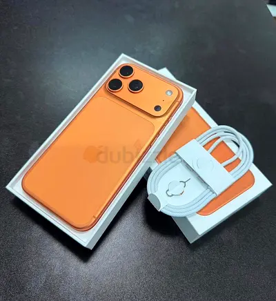 Apple iPhone 17 pro max 256 gb (Orange) with Box and Cable