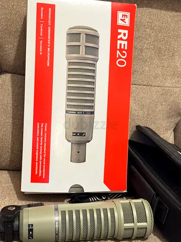 Electro-Voice RE20 Broadcast Dynamic Microphone with Box perfect condition 3 years warranty