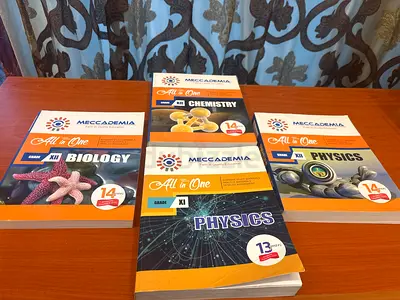 Set of Meccademia All in One Science Textbooks (Physics, Chemistry, Biology) - Grade 11/12 CBSE