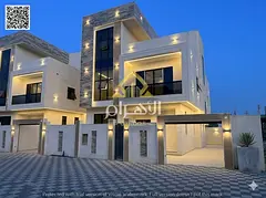 Modern villa for sale in Al Helio, Ajman | 6 master bedrooms, including registration and ownership
