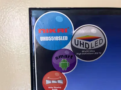 Nikai 55” Smart TV UHD