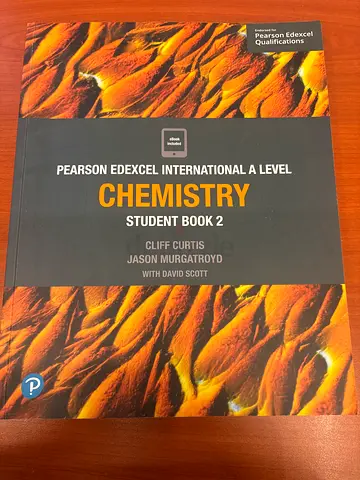 Edexcel IAL Chemistry book 2